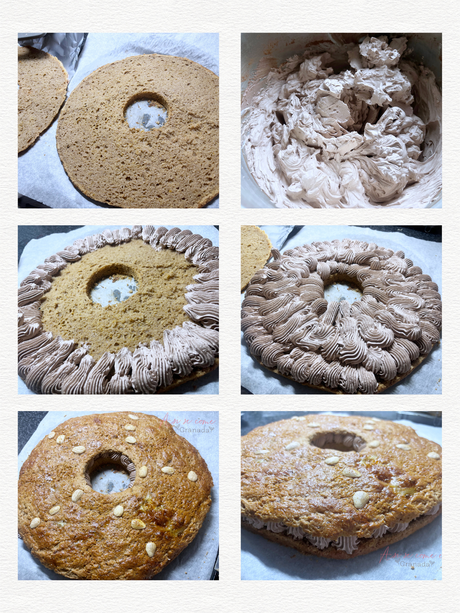 Roscón saludable sin fruta escarchada