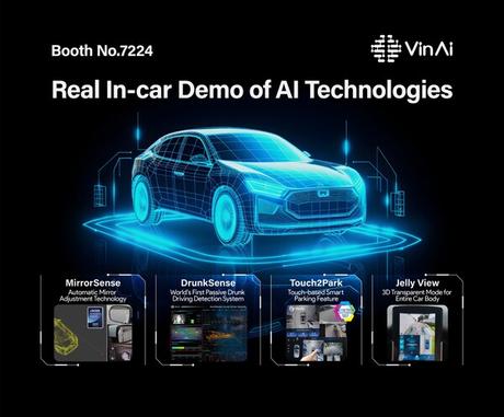 Vinai regresa a CES 2025 con tecologías de IA automotriz de vanguardia Vinai regresa a CES 2025 con tecologías de IA automotriz de vanguardia