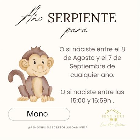 🌟 Las 3 Claves más importantes para el Mono 🙉 🙈 🙊en el año de la Serpiente 🐍 en 2025.