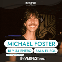 Conciertos de Michael Foster en El Sol dentro del Inverfest