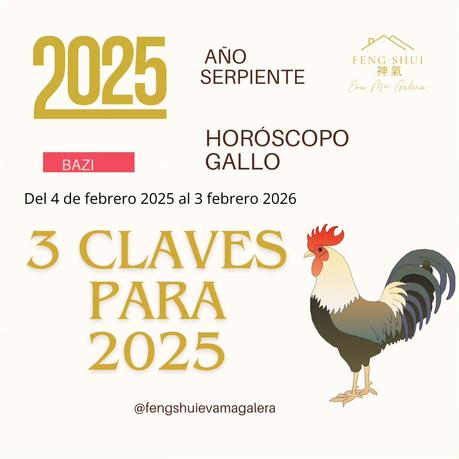 🌟 Las 3 Claves más importantes para el Gallo 🐓 en el año de la Serpiente 🐍 en 2025