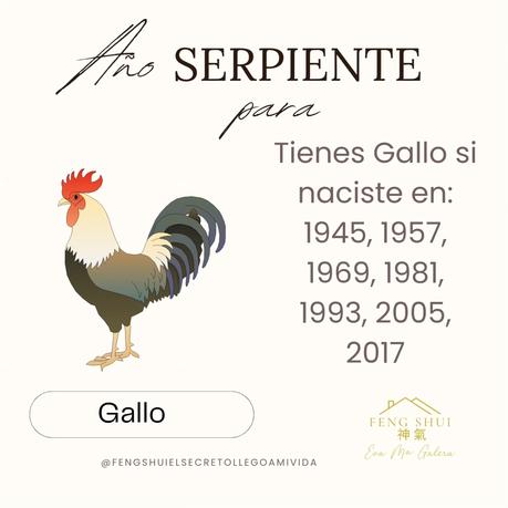 🌟 Las 3 Claves más importantes para el Gallo 🐓 en el año de la Serpiente 🐍 en 2025