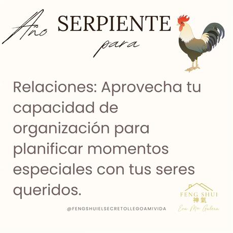 🌟 Las 3 Claves más importantes para el Gallo 🐓 en el año de la Serpiente 🐍 en 2025