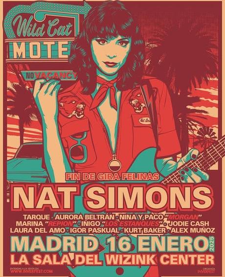 NAT SIMONS: 'CRUZANDO EL PARAÍSO (EN DIRECTO)' CON LOQUILLO