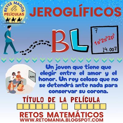Desafíos matemáticos, Retos matemáticos, Acertijos, Acertijos matemáticos, Problemas matemáticos, Día de Reyes Magos, Reyes Magos, MateNavidad, Jeroglíficos, Jeroglíficos Escolares, Jeroglíficos con Solución, Retos Visuales, Acertijos Visuales, Retos mentales, Retos virales