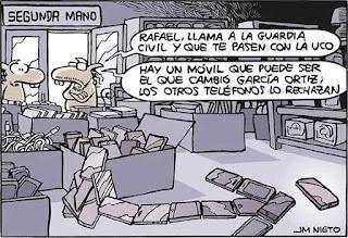 De las  viñetas de humor de hoy jueves, 9 de enero de 2025