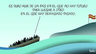 De las  viñetas de humor de hoy jueves, 9 de enero de 2025