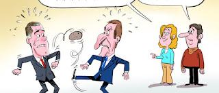 De las  viñetas de humor de hoy jueves, 9 de enero de 2025