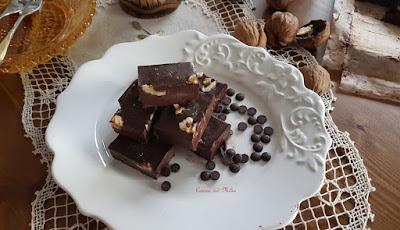 Fudge de aguacate y coco Fudge de aguacate y coco