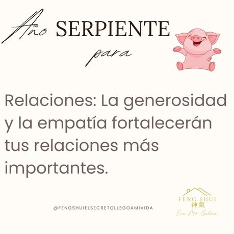 🌟 Las 3 Claves más importantes para el Cerdo 🐖 en el año de la Serpiente 🐍 en 2025