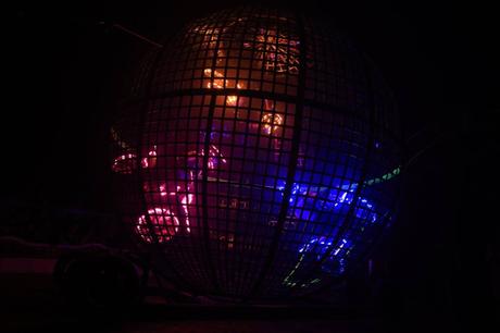 El globo de la muerte en el Circo Raluy. El globo de la muerte en el Circo Raluy.