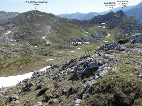 La Tiese-Las Bobias-Ariu-La Cabeza Julagua-Vega Maor-Belbín