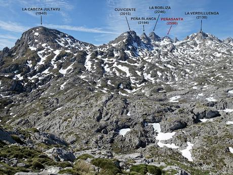 La Tiese-Las Bobias-Ariu-La Cabeza Julagua-Vega Maor-Belbín