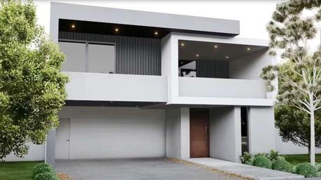 Diseño de casas modernas en Escobar: proyecto urbano en terreno de 300 m²