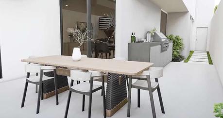 Diseño de casas modernas en Escobar: proyecto urbano en terreno de 300 m²