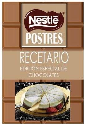 Libro de Recetas Nestle Especial Chocolates libro nestle