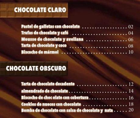 Libro de Recetas Nestle Especial Chocolates Libro de Recetas Nestle Especial Chocolates