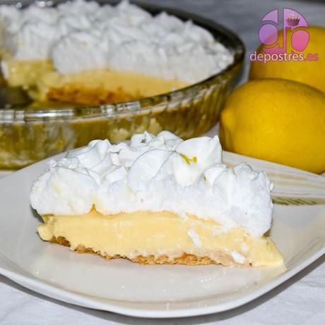Tarta de limón con merengue fácil Tarta de limón con merengue fácil