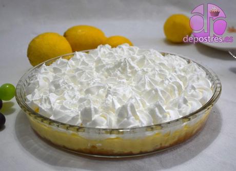 Tarta de limón con merengue fácil Tarta de limón con merengue fácil