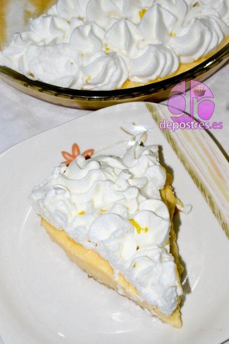 Tarta de limón con merengue fácil Tarta de limón con merengue fácil