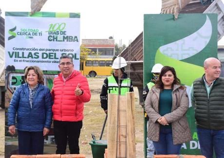 Arranca construcción del Parque Urbano en Villas del Sol con inversión de 9.7 millones de pesos