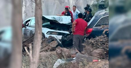 Saldo de cinco agentes lesionados tras enfrentamiento en Villa de Reyes