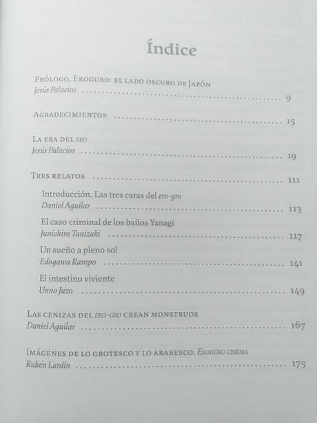 Eroguro. Horror y erotismo en la cultura popular japonesa, de Jesús Palacios (ed.)