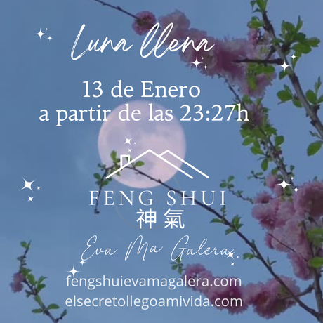 El 13 de enero 2025 Luna llena del Lobo 🐺