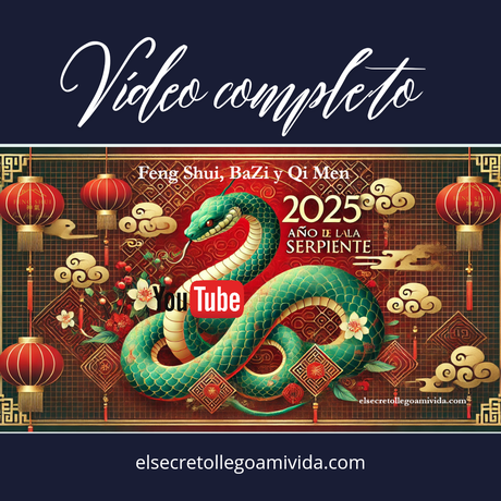 ✨Feng Shui, Bazi y Energías 2025 del Año de la Serpiente 🐍 de Madera Yin