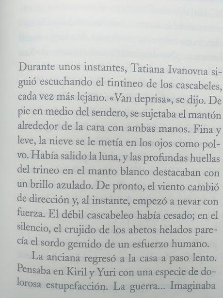 Nieve en otoño, de Irène Némirovsky Nieve en otoño, de Irène Némirovsky