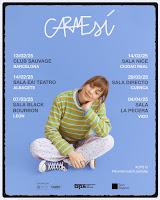 Carmesí presenta sus  conciertos con Girando por Salas en 2025