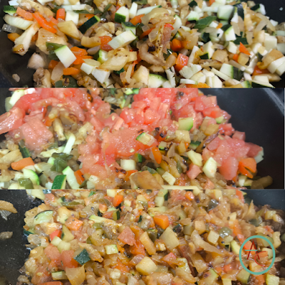 Berenjena Rellena de Verdura