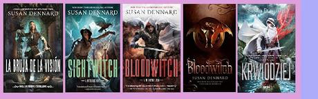 Reseña: libros: La bruja de la vista, El brujo de la Sangre (Las tierras embrujadas 2.5 y 3)