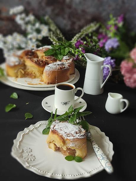 BRIOCHE RELLENO DE FRUTOS SECOS Y CABELLO DE ANGEL