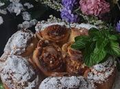 Brioche relleno frutos secos cabello angel