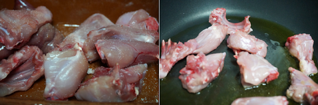 Arroz caldoso con conejo