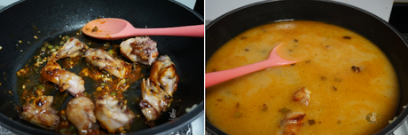 Arroz caldoso con conejo