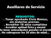 Auxiliares Servicio (Rocha)