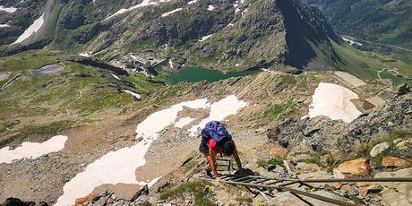 Pointe de Drône (2.948  m.) desde el Col Grand St. Bernard