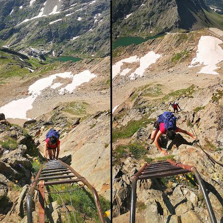 Pointe de Drône (2.948  m.) desde el Col Grand St. Bernard