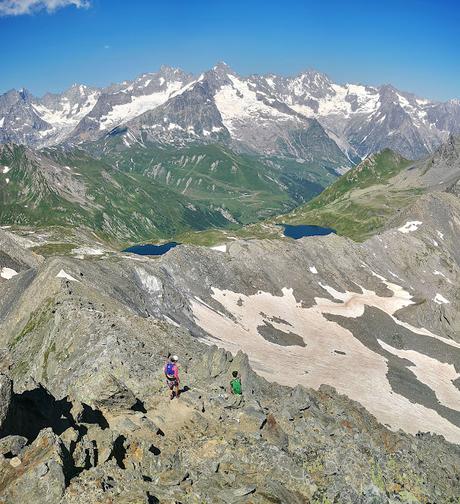 Pointe de Drône (2.948  m.) desde el Col Grand St. Bernard