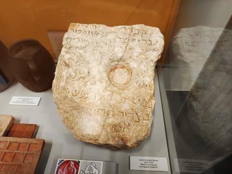 Las lápidas funerarias hebreas de Monzón de Campos