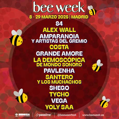 BEE WEEK 2025: CARTEL COMPLETO