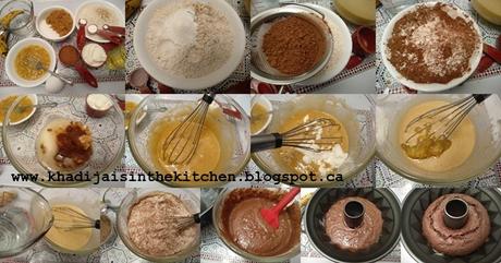 GÂTEAU À LA BANANE ET AU CHOCOLAT / CHOCOLATE BANANA CAKE / BIZCOCHO DE CHOCOLATE Y BANANA / كيك الموز والشوكولاتة