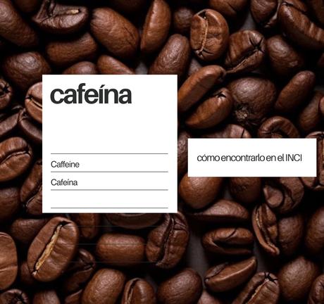 Cafeína para que sirve cómo se usa piel skincare cuidado de la piel pelo cabello efectos beneficios celulitis piel de naranja productos ojeras manchas