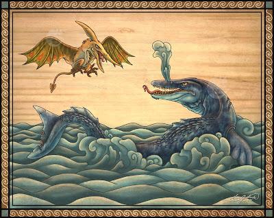 Unas cuantas ilustraciones dinosaurianas... (XCVIII)