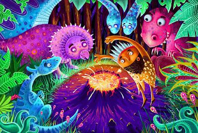 Unas cuantas ilustraciones dinosaurianas... (XCVIII)