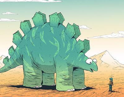 Unas cuantas ilustraciones dinosaurianas... (XCVIII)