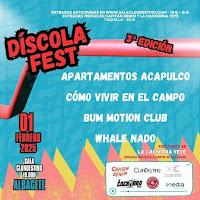 Cartel del Díscola Fest 2025 en Sala ClanDestino