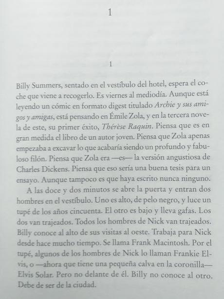 Billy Summers, de Stephen King